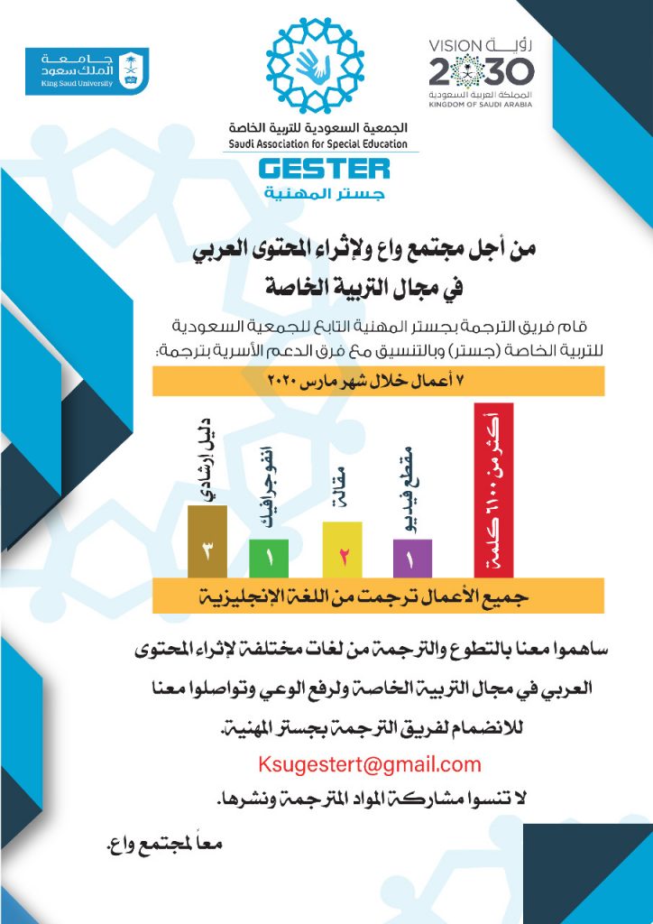 مبادرة إثراء--تقرير مارس لأعمال الترجمة