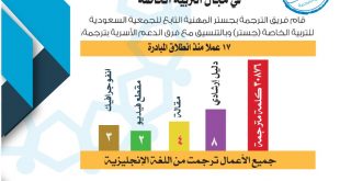 مبادرة إثراء تقرير شهر مايو فريق جستر المهنية للترجمة