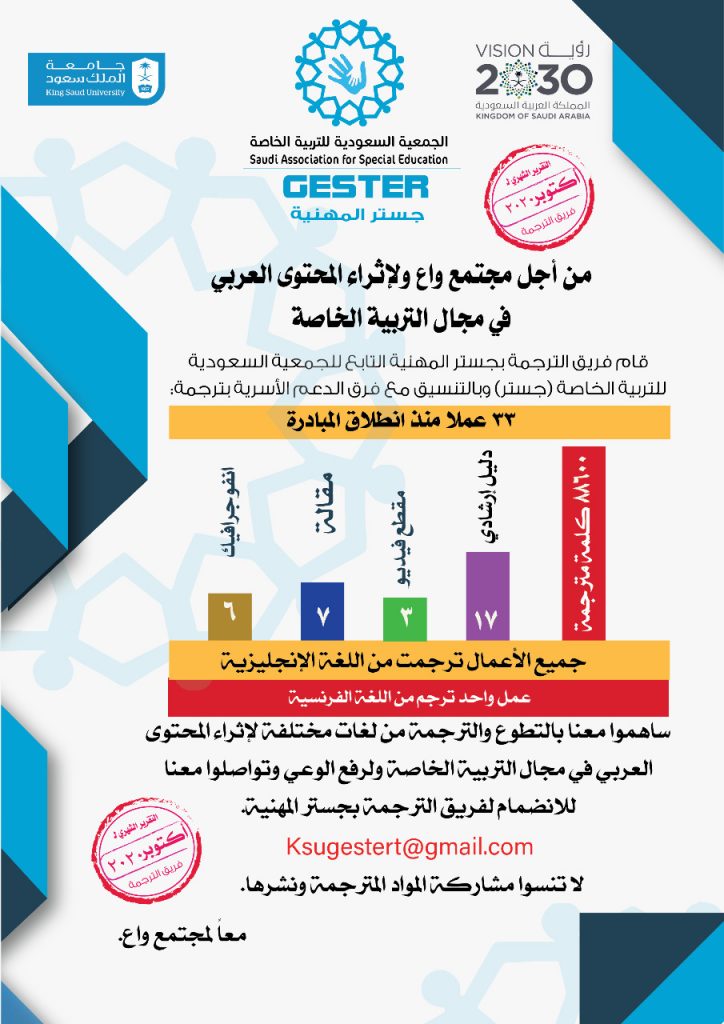 مبادرة إثراء للترجمة تقرير أكتوبر 2020